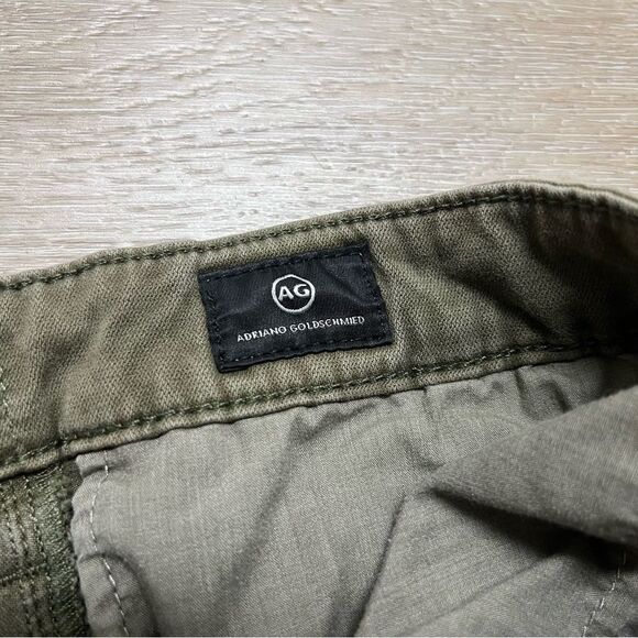 AG Adriano Goldschmied The Caden Tailored Trouser Women's 30x28 Green - Picture 7 of 12